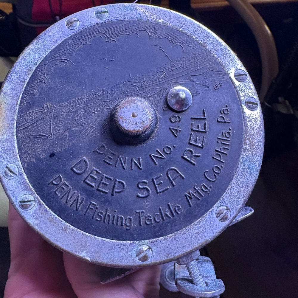 Deep Sea Fishing Reel - Silver